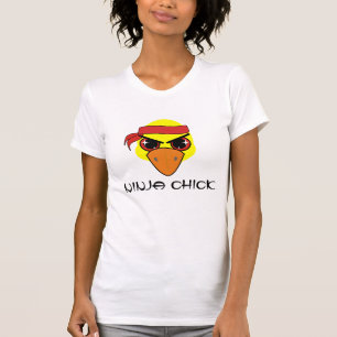 Camiseta Polluelo de Ninja (con el texto)