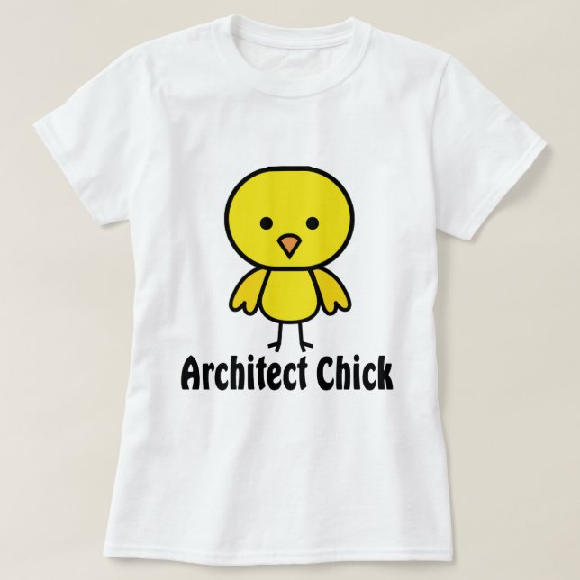 Camiseta Polluelo del arquitecto (Diseño del anverso)