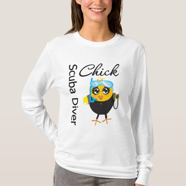 Camiseta Polluelo del buceador (Anverso)
