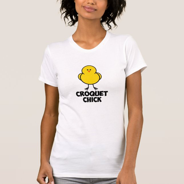 Camiseta Polluelo del croquet (Anverso)