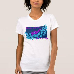 Camiseta Polluelo del equipo de submarinismo - vivo a