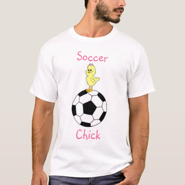 Camiseta polluelo del fútbol (Anverso)