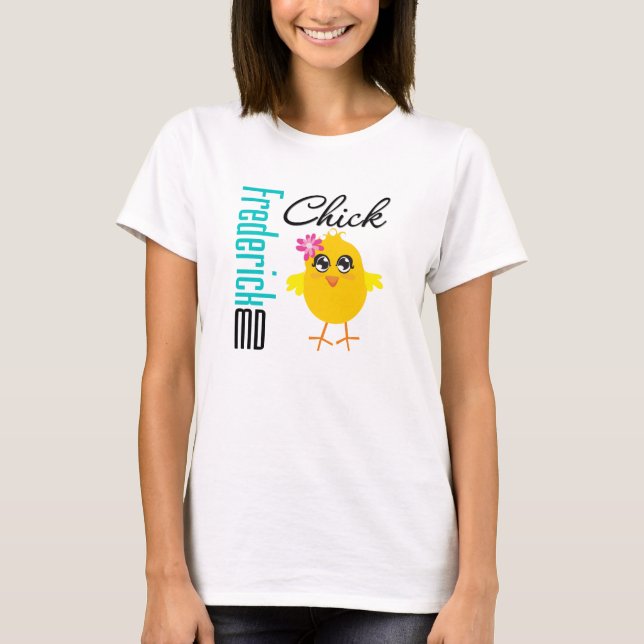 Camiseta Polluelo del MD de Frederick (Anverso)