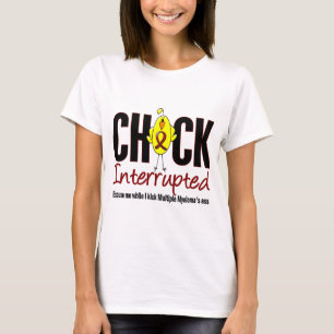 Camiseta Polluelo del mieloma múltiple interrumpido