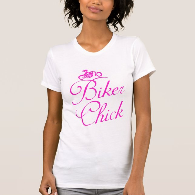 Camiseta Polluelo del motorista (Anverso)