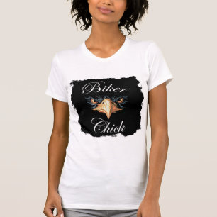 Camiseta polluelo del motorista
