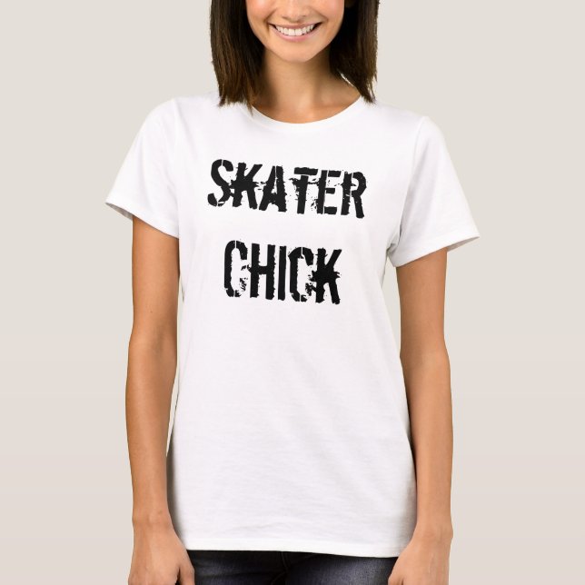 Camiseta Polluelo del patinador (Anverso)