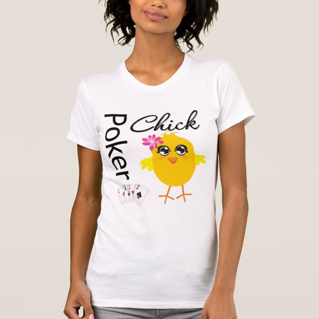 Camiseta Polluelo del póker (Anverso)