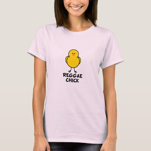 Camiseta Polluelo del reggae (Anverso)