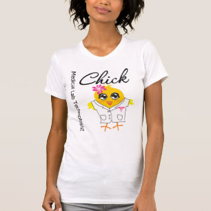 Camiseta Polluelo del tecnólogo del laboratorio médico