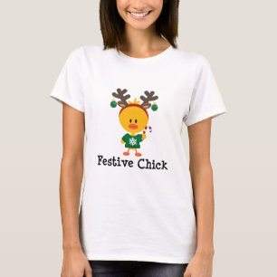 Camiseta Polluelo festivo