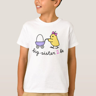 Camiseta Polluelo futuro de la hermana grande