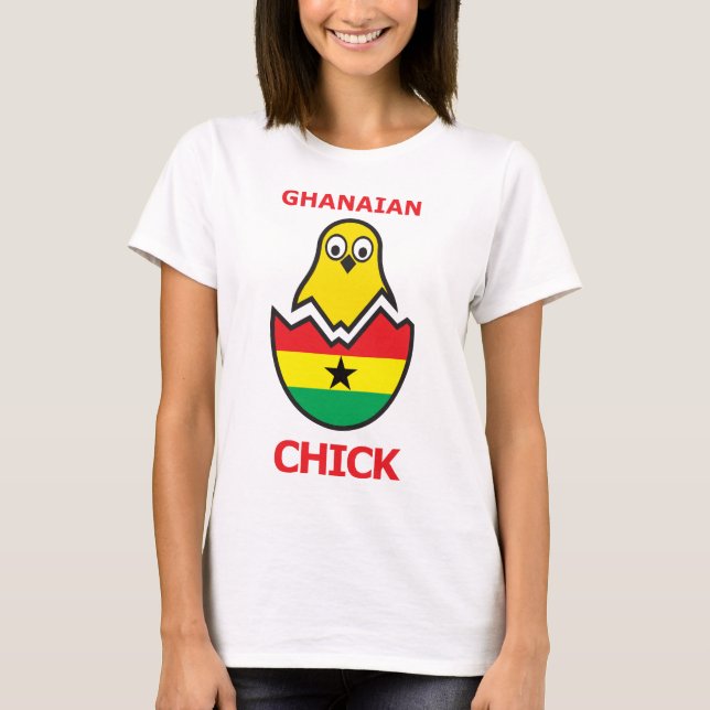 Camiseta Polluelo ghanés (Anverso)