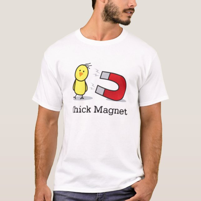 Camiseta polluelo-imán (Anverso)