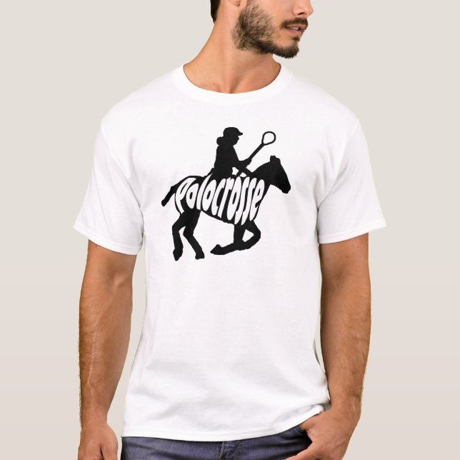 Camiseta Polocrosse (silueta) 3 (Anverso)