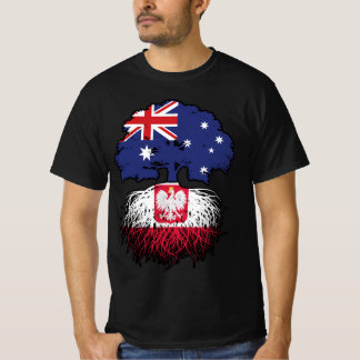 Camiseta Polonia Bandera de raíces polacas australianas de