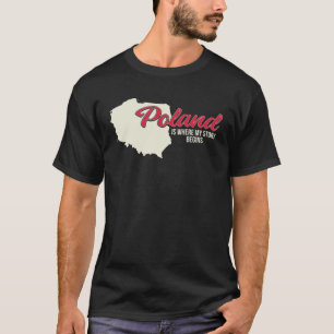 Camiseta Polonia Es Donde Comienza Mi Historia