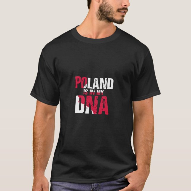 Camiseta Polonia está en mi ADN 1 (Anverso)