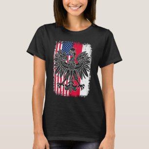 Camiseta Polonia Estados Unidos Polski Polska American Águi
