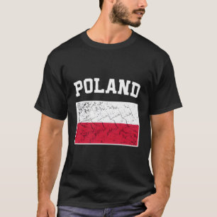 Camiseta Polonia Familia del Orgullo de la Bandera Polaca P