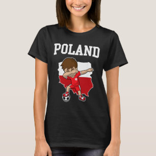 Camiseta Polonia Fútbol Dabbing Footbyll Polska Niños Polac