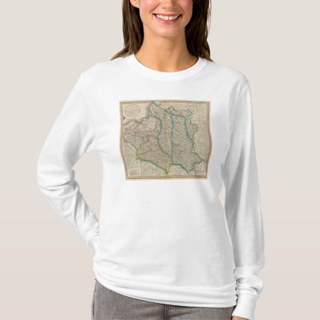 Camiseta Polonia, Lituania (Anverso)