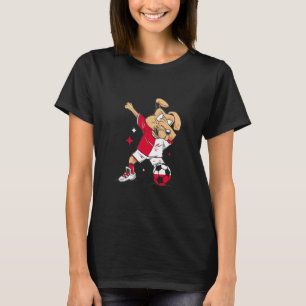 Camiseta Polonia: Perro garabato con bandera polaca Orgullo