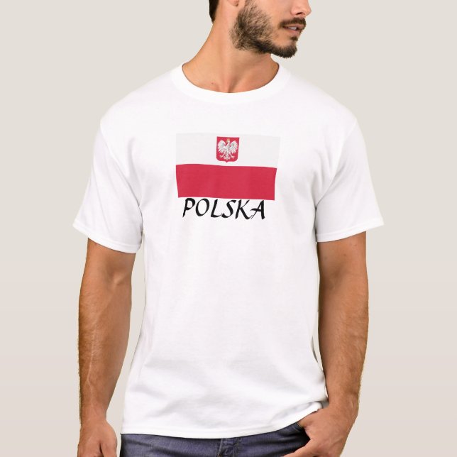 Camiseta Polonia "Polska" (Anverso)