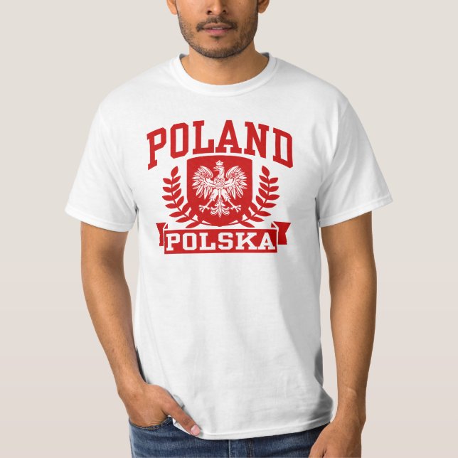Camiseta Polonia Polska (Anverso)