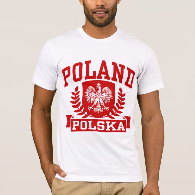 Camiseta Polonia Polska (Anverso)
