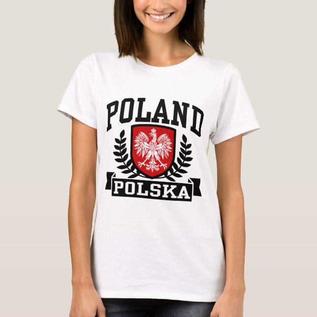 Camiseta Polonia Polska (Anverso)