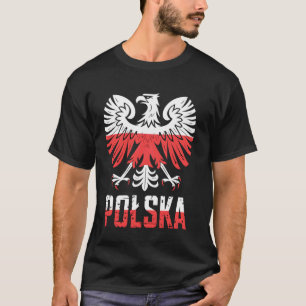 Camiseta Polonia Polska Bandera Águila