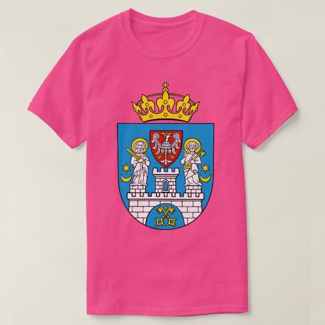 Camiseta Polonia Poznan Escudo Polska (Diseño del anverso)