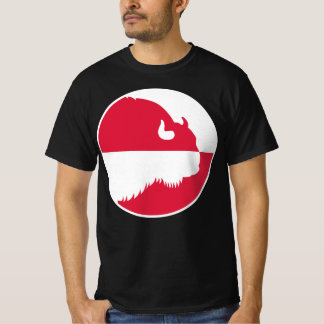 Camiseta Polonia Wisent Zubr Bandera nacional animal polaca