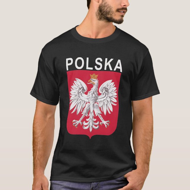 Camiseta Polska Eagle Emblem Polonia (Anverso)