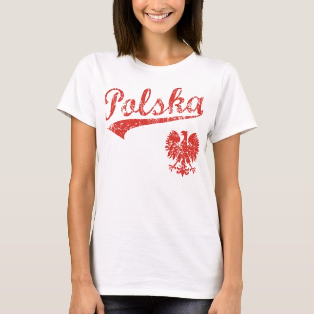 Camiseta Polska Eagle Sport Style (Anverso)