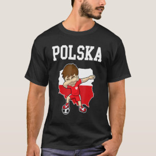 Camiseta Polska Soccer Poland Dabbing Fútbol