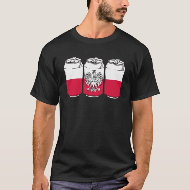 Camiseta Polska Soccer Polonia Bandera Fútbol Polaco B (Anverso)