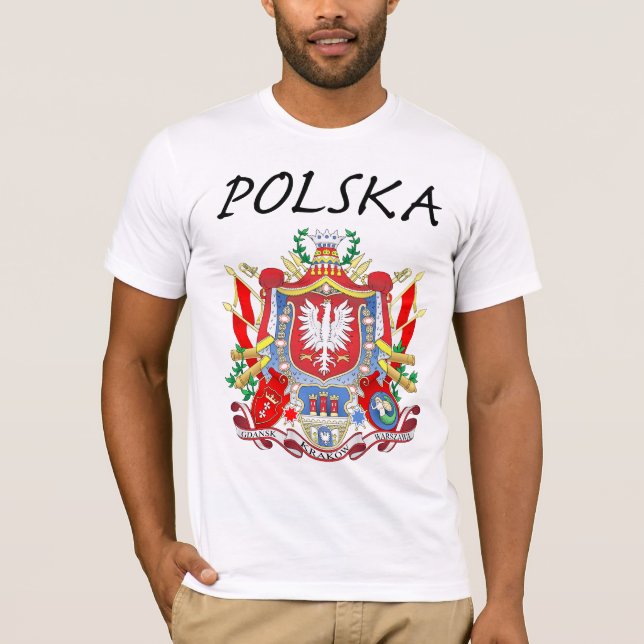 Camiseta Polska tres ciudades (Anverso)