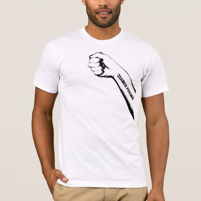 Camiseta Polvo blanco (Anverso)