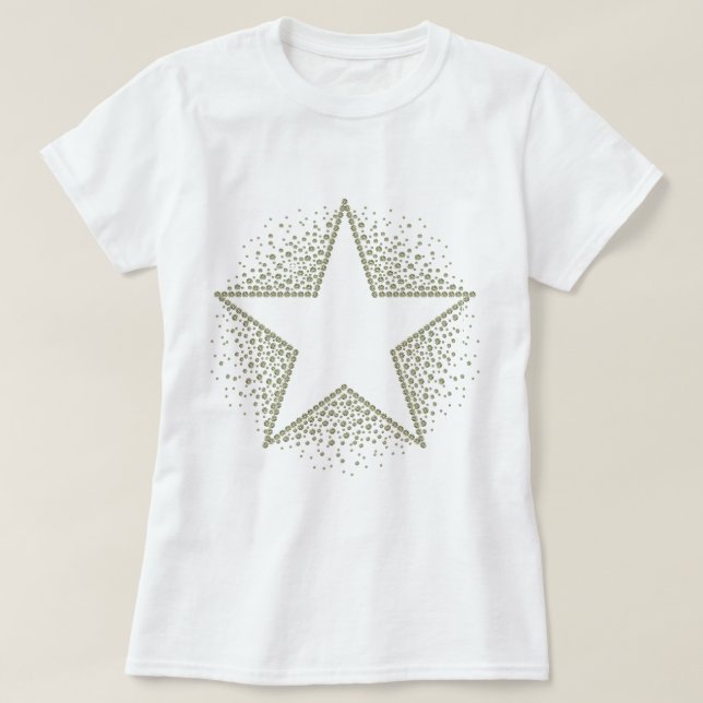 Camiseta Polvo de estrella (Diseño del anverso)