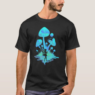 Camiseta Polvo de Hada Mágica Hongos Fairycore Goblincore F