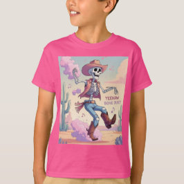 Camiseta Polvo de Hueso Yeehaw: ¡Divirtiéndose en el Desier