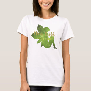 Camiseta Polvo del duendecillo de la confianza de la "fe"
