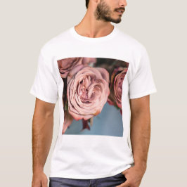 Camiseta polvoriento-rosa