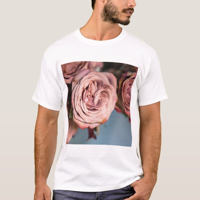 Camiseta polvoriento-rosa (Anverso)