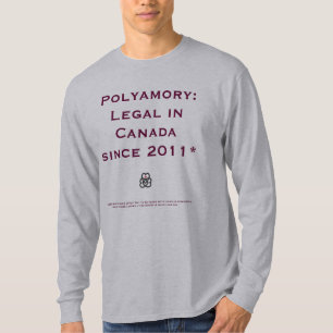 Camiseta Polyamory: Legal en Canadá (o es…?)