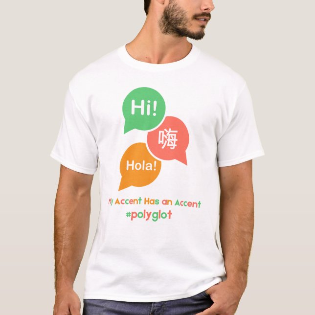 Camiseta Polyglot TShirt (Anverso)