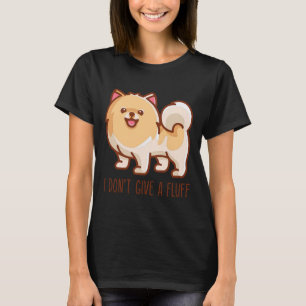 Camiseta Pom Pomeraniano lindo No me importa un pellejo A