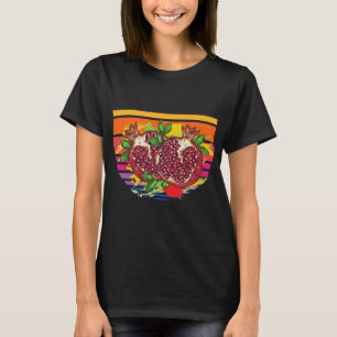 Camiseta Pomegranato Fruto Vintage Retro Lover